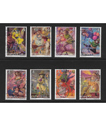 ESPAÑA. Edifil nsº 4133/40 usados - $1.00