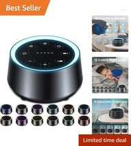 Comfort Sleep Sound Machine - 30 Sounds, 12 Night Lights &amp; 32 Volume Levels - $44.50
