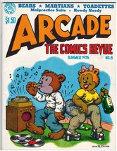 Vtg 1976 Arcade Comics Revue #6 Print Mint R Crumb Art Spiegelman Clay Wilson - £9.71 GBP