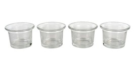 Clear Glass Tealight Candleholders, 4-ct. Packs - £10.22 GBP