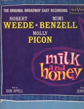 Milk and Honey - LP Original Broadway Cast Recording - £3.95 GBP