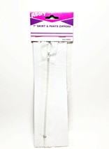 Allary Style #4862 Skirt & Pants Zippers, 7 Inch, White - £7.10 GBP