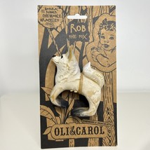 Oli &amp; Carol 100% Natural Latex Rubber Teething Toy NEW Ron The Fox - $18.95