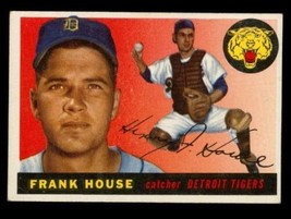Vintage Baseball Card Topps 1955 Frank House Catcher Detroit Tigers #87 - £8.89 GBP