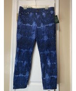 NWT Ralph Lauren LRL Women&#39;s Size 10 Jeans Premier Skinny Cropped Tie Dy... - $34.19 CAD