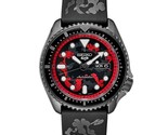 Limited Seiko Men&#39;s 5 Automatic Black Dial Rubber Strap Limited Edition ... - £319.70 GBP
