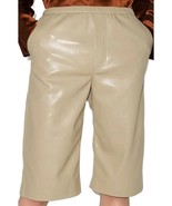 Pants Leather Hot Shorts Short Womens Women Pant Size Wear Mini High Cre... - €96,45 EUR