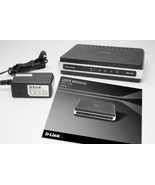 D-LINK DES-1105 5-PORTS ETHERNET SWITCH 10/100 MBPS AF0605-B POWER SUPPL... - $8.95 CAD