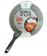 Frying Pan Nonstick Induction - Flat Bottom, Cast Aluminum Stir Fry Pan,... - $44.54