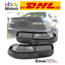 Smoke White Rear Tail Light Lamp Fit For Honda Civic Sedan Coupe 1992-95... - $4,425.03 MXN
