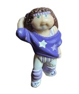 Vintage 1984 Cabbage Patch Kids Mini PVC Figurine Jazzercise Toy Cake To... - £11.84 GBP