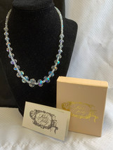 Kirks Folly Necklace Faceted Crystal Beaded 17.5" Strand Fashion Jewelry Lobster - $34.95