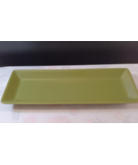 Pampered Chef Simple Additions Avocado Rectangle Tray 15 x 6 Appetizer C... - €10,47 EUR