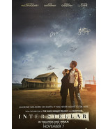 INTERSTELLAR  SIGNED MOVIE POSTER - £142.55 GBP