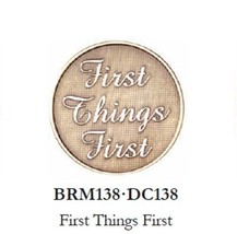 Bulk Lot Of 25 First Things First AA Medallions Sobriety Chips - £34.79 GBP