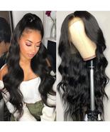 Wig Middle Part Body Wave Long Hair For Women - £16.47 GBP