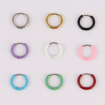 Rrings small woman earrings round circle earring hoop earrings for women colour earring thumb200
