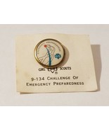 1960&#39;s Girl Scout Challenge of Emergency Preparedness Cadette Pin 9-134 ... - $4.94