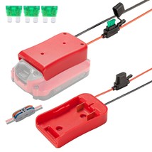 Power Wheel Adapter For V20 Craftsman 20V Battery With Fuse & Wire Terminals, Po - $31.99