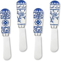 Cheese and Butter Spreader 4-Piece Hand Painted Resin Handle, Flip Flop ... - $18.69