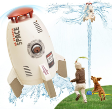 Rocket Launcher Outdoor Water Toys Sprinkler for Kids Water Pressure Control - £30.17 GBP