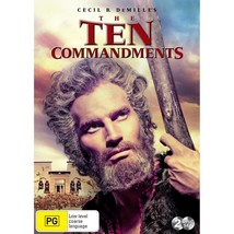 The Ten Commandments DVD | Charlton Heston | Region 4 - £8.93 GBP