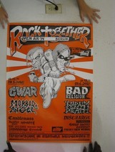 Bad Religion Gwar Naplam Mort Morbid Angel Poster Berlin July 5 &amp; 6 1991... - $116.53
