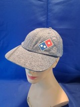 Dominoes Pizza Blue Polyester Strapback Baseball Employee Cap Hat  - £10.40 GBP