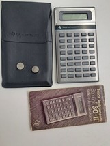 Slimline TI 30-II Texas Instruments Calculator Tested And Works W/booklet  - $19.35
