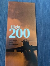 Flight 200 San Diego California 200th Anniversary brochure 1969 - $17.50