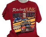 Racing Junk 2017 Built To Go Fast Mens XL T Shirt Hot Rod Performance Ra... - £19.47 GBP