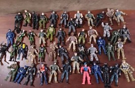 Chap Mei Action Figures Vintage Military Soldiers Police Navy Seals Divers 48pc - $55.80