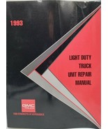 1993 GMC Light Duty Truck Shop Service Manual ORIGINAL X-9337 - £44.47 GBP