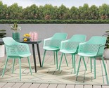 Christopher Knight Home Madeline Outdoor Dining Chair (Set of 4), Mint - £573.29 GBP