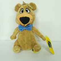 Hanna Barbera Boo Boo Yogi Bear Plush Vintage Toy Blue Bow Tie 9&quot; With Tags - $19.34