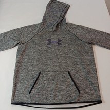 Under Armour Storm1 Men’s Gray Hoodie Pullover Sweatshirt Measured Chest 49" image 10