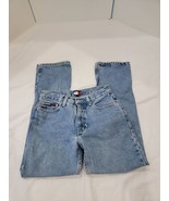 Tommy Hilfiger Jeans Boot Leg Straight Size 5/28 Women Jeans Vintage Flag - $21.99