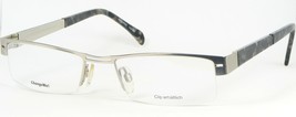 Change Me! Vistan 1355 Col. 2 Silver Eyeglasses Glasses Metal Frame 53-19-140mm - £54.49 GBP