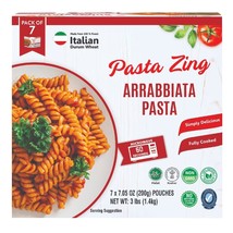 Pasta Zing Arrabbiata Pasta, Pack of 7, Made with 100% Italian Durum Wheat - $15.99