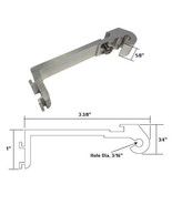 Gordon Glass® Framed Swing Shower Door Chrome Replacement Pivot Bracket | D - $22.86