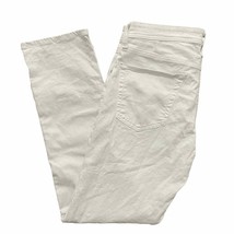 AG Adriano Goldschmied Men&#39;s Tellis Modern Slim Fit White Jeans - Size 33 x 34 - £45.56 GBP