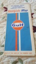 Tourgide Map Gulf New Hampshire, Vermont, and Mass. Conn, Rhode Island - $54.10 MXN