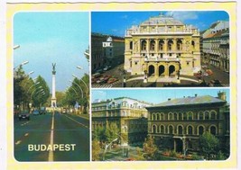 Hungary Postcard Budapest Monument Architecture - £3.88 GBP