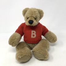 Ann Inman Looms Jointed Teddy Bear ADG Ashton Drake Galleries Red Sweater B - £22.90 GBP