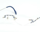 vonBogen VB-133 Col.B BLUE /WHITE /SILVER EYEGLASSES GLASSES von Bogen 4... - $140.30