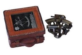 Antique Maritime Nautical Sextant Telescope Vintage Marine Astrolabe Shi... - £58.24 GBP
