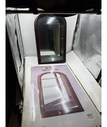 NEW Vintage Round Top Curio Cabinet Mirror Home Decor Bathroom Medicine ... - $1,846.13 MXN