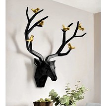 ASR Metal WallMounted DeerHead WallHanging Home Decoration Perfect for Living Ro - £195.94 GBP