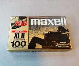 Maxell XLII 100 Cassette Audio Tape Factory sealed NEW - £6.93 GBP