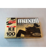 Maxell XLII 100 Cassette Audio Tape Factory sealed NEW - £6.96 GBP